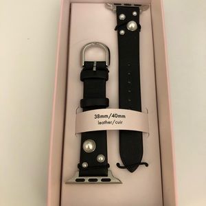 Kate Spade Black Pearl Apple Watch Band